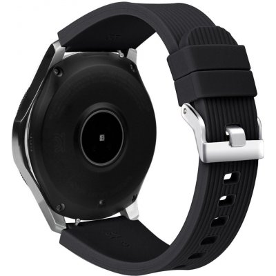 Eternico Essential Vertical Grain Silver Buckle universal Quick Release 22mm černý AET-SMQRVEG25B-22 – Zboží Živě