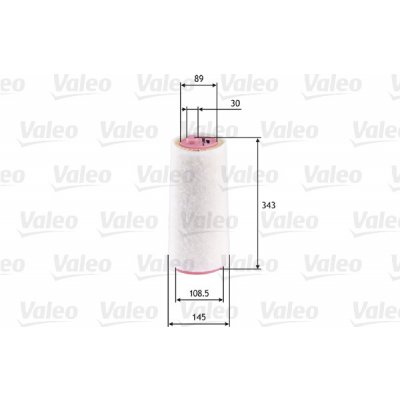 VALEO Vzduchový filtr 585617 – Hledejceny.cz