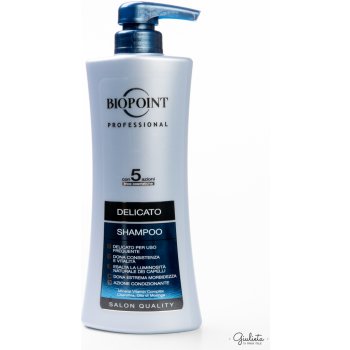 Biopoint Shampoo Delicato profesionální šampon na jemné vlasy 400 ml