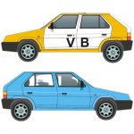 Bestr model Škoda Favorit – Zboží Dáma