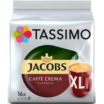 Tassimo kapsle Jacobs Café Crema XL 16 nápojů – Zboží Mobilmania