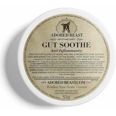 Adored Beast Gut Soothe probiotika a prebiotika pro psy balení 52 g – Hledejceny.cz
