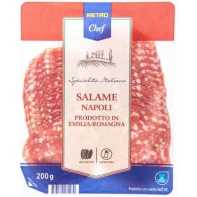 Metro Chef Salám Napoli plátky 200 g – Zboží Dáma