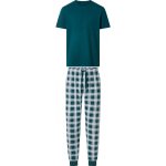 esmara Men pánské pyžamo kostka/zelená – Zboží Dáma