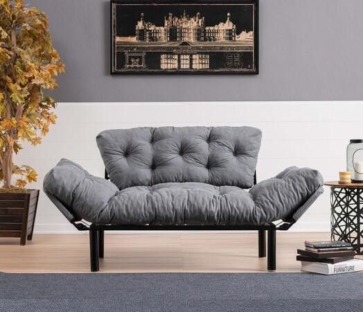 Atelier del Sofa 2-Seat Sofa-Bed NittaGrey