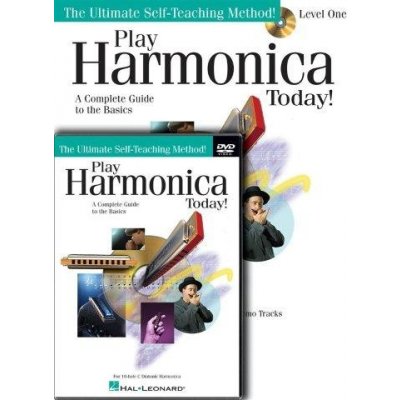 Play Harmonica Today! Beginner's Pack noty na harmoniku +CD & DVD – Zboží Mobilmania