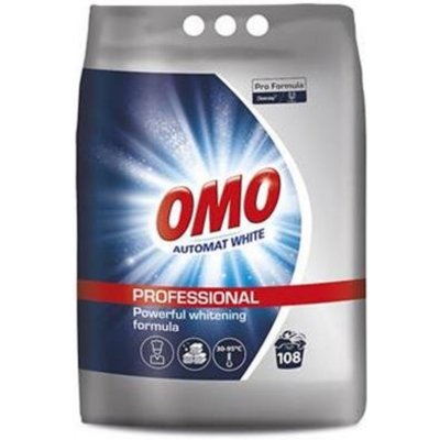 Omo White Professional prací prášek na bílé prádlo 108 PD 7 kg – Sleviste.cz