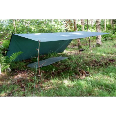 DD Hammocks Tarp 300 x 300 cm Oliva zelená – Zboží Dáma