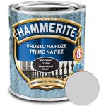 Akzo Nobel Hammerite Přímo na rez kladívkový 0,7l stříbrošedá – Hledejceny.cz