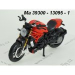 Maisto Ducati Monster 1200S code 13095 model motocyklu červená 1:18 – Zboží Mobilmania