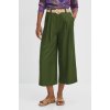 Dámské klasické kalhoty Medicine dámské střih culottes high waist RS24.SPD800 zelené