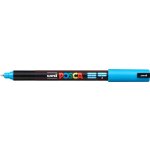 Uni Posca PC-1MR 0,7 mm světle modrá ultra tenký hrot – Zboží Živě