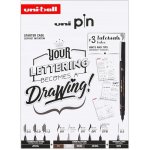 Uni pin sada Manga dárkový box 8 linerů + shalaki mikrotužka mix barev – Zbozi.Blesk.cz