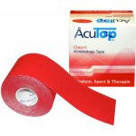 AcuTop kineziologický tejp červená 5 cm x 5 m – Zbozi.Blesk.cz