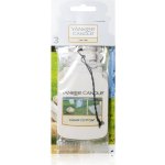 Yankee Candle Clean Cotton papírová visačka 3 ks | Zboží Auto