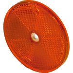 Odrazka 80mm s dírou - červená – Zbozi.Blesk.cz