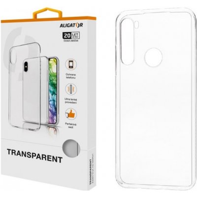Pouzdro ALIGATOR Xiaomi Redmi Note 8 čiré – Zboží Živě