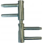 Meesenburg Závěs dveřní nastavitelný - pro dřevěné dveře, průměr 14 mm, stříbrný pozink – Hledejceny.cz