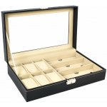 Organizér na hodinky a brýle černý – Zboží Mobilmania