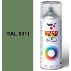 Schuller Eh'klar Prisma Color 91011 RAL 6011 Sprej zelený lesklý 400 ml, odstín barva rezedově zelená,5