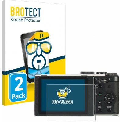 Ochranné fólie 2x BROTECT HD-Clear Screen Protector for Pentax MX-1 – Zboží Živě