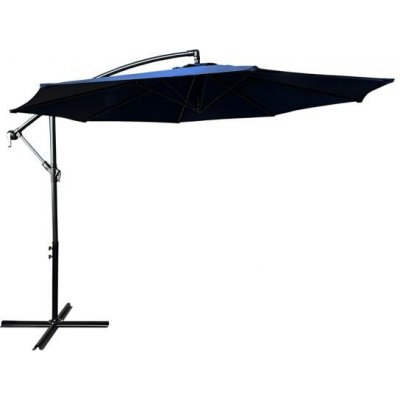 DobreSny Zahradní slunečník ASTER s UV ochranou, tmavě modrý, 300x300x245cm – Hledejceny.cz