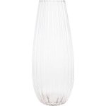 Home Styling Collection Úzká skleněná váza, průměr 20 × 50 cm – Zboží Dáma