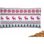 VFstyle nahřívací polštářek s třešňovými peckami 30x15 cm Christmas – Zboží Mobilmania