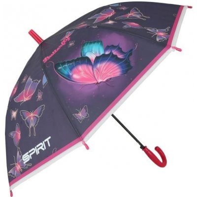 Motýl deštník dětský holový fialový – Zboží Mobilmania