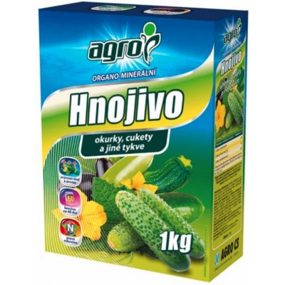 Agro Organominerální hnojivo pro okurky a cukety 1 kg