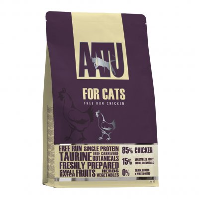 AATU Cat Free run Chicken 85/15 3 kg – Hledejceny.cz