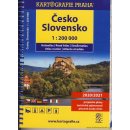 Česko Slovensko – autoatlas 1 : 200 000