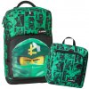 Sady školních pomůcek LEGO batoh Ninjago zelená Maxi Plus batoh