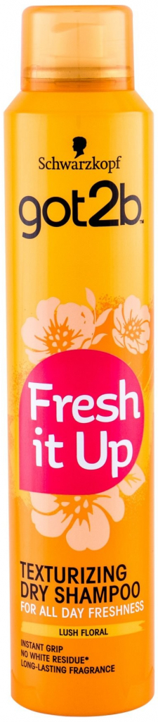 Got2b Fresh It Up Texturizing suchý šampon s květinovou vůní 200 ml