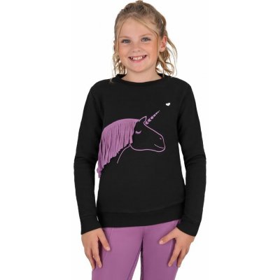 QHP Lize Junior dětská černá /violet – Zboží Dáma