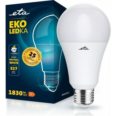 ETA žárovka LED EKO LEDka klasik 18W, E27, neutrální bílá – Hledejceny.cz