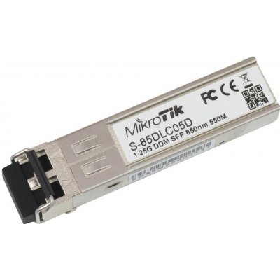 MikroTik S-85DLC05D SFP optický modul , MM, 550m, 1,25G, 850Nm