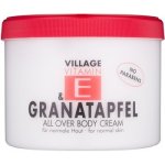 Village Vitamin E Granatapfel tělový krém bez parabenů 500 ml – Sleviste.cz