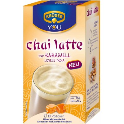 Krüger YOU chai latte Karamelová Indie 10 ks 250 g – Hledejceny.cz