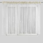 HOTOVÁ ZÁCLONA ELEONORA 400X145 CM BÍLA – Hledejceny.cz