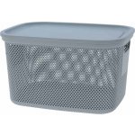 Excellent úložný koš s víkem 18 l béžová – Zboží Dáma