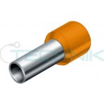 DI 0,5-6 oranž 100 Dutinka izolovaná,průřez 0,50mm2/délka 6mm,dle DIN46228 – Hledejceny.cz