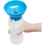 Trixie Cestovní lahev plastová s integrovanou miskou 0,55 l – Zboží Mobilmania