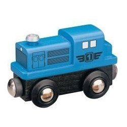 Maxim Dieselová lokomotiva modrá