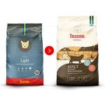 Husse Exclusive Light Granulované krmivo pro méně aktivní starší a obézní kočky 2 kg – Hledejceny.cz