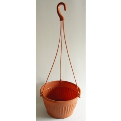Nohel Garden květináč závěsný TERRA samozavlažovací plastový 23x14 cm – HobbyKompas.cz