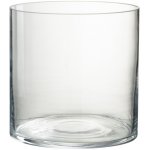 Skleněná váza J-line Mikko 20 cm – Hledejceny.cz
