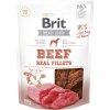 Pamlsek pro psa Brit Jerky Beef Fillets 12 x 80 g
