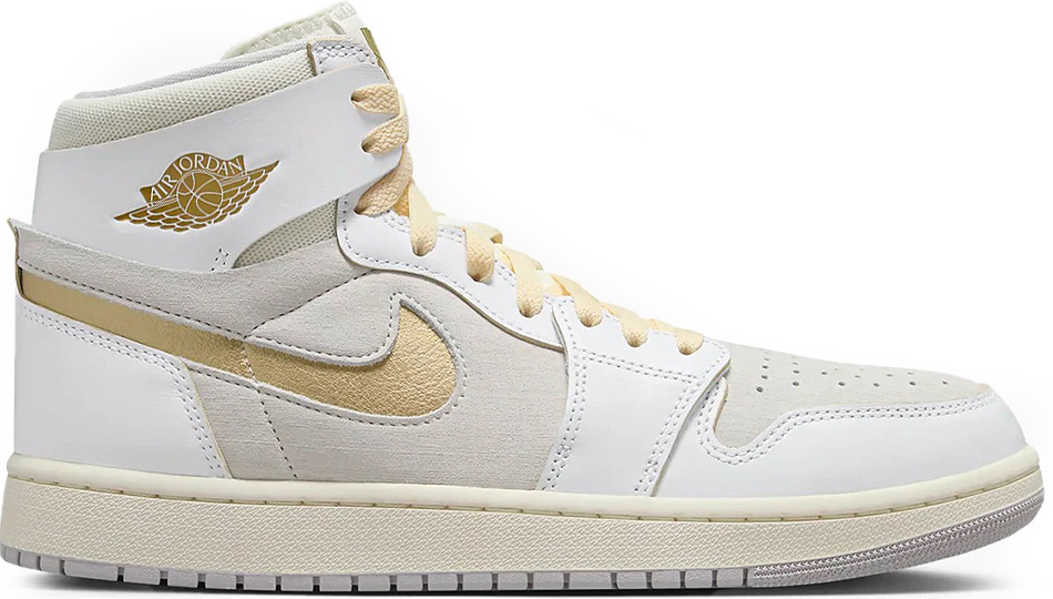 Air Jordan 1 High Zoom Air CMFT 2 Grey Gold