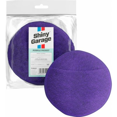 Shiny Garage Purple Pocket Microfiber Applicator